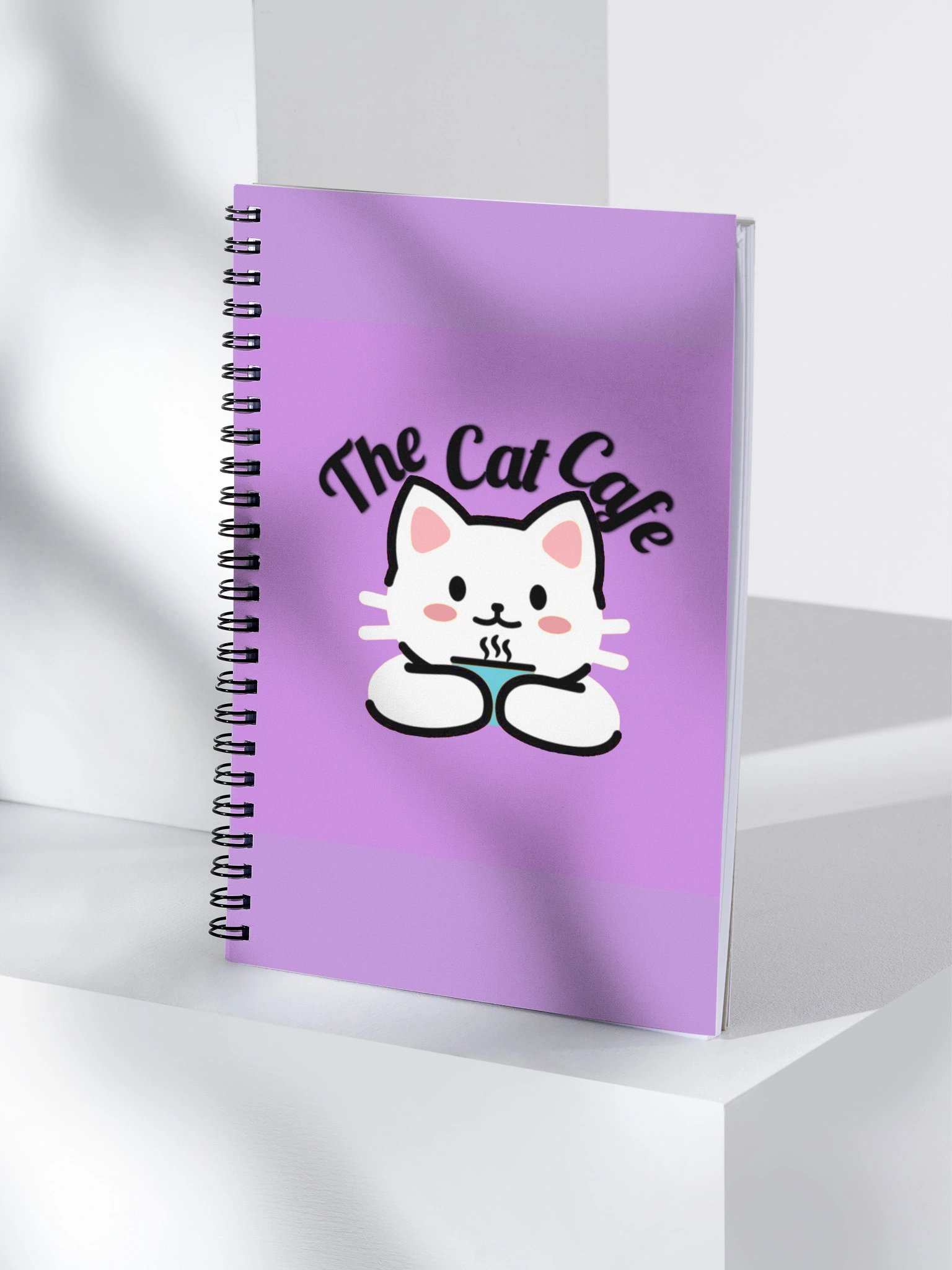 The Cat Cafe Spiral Notebook product image (4)