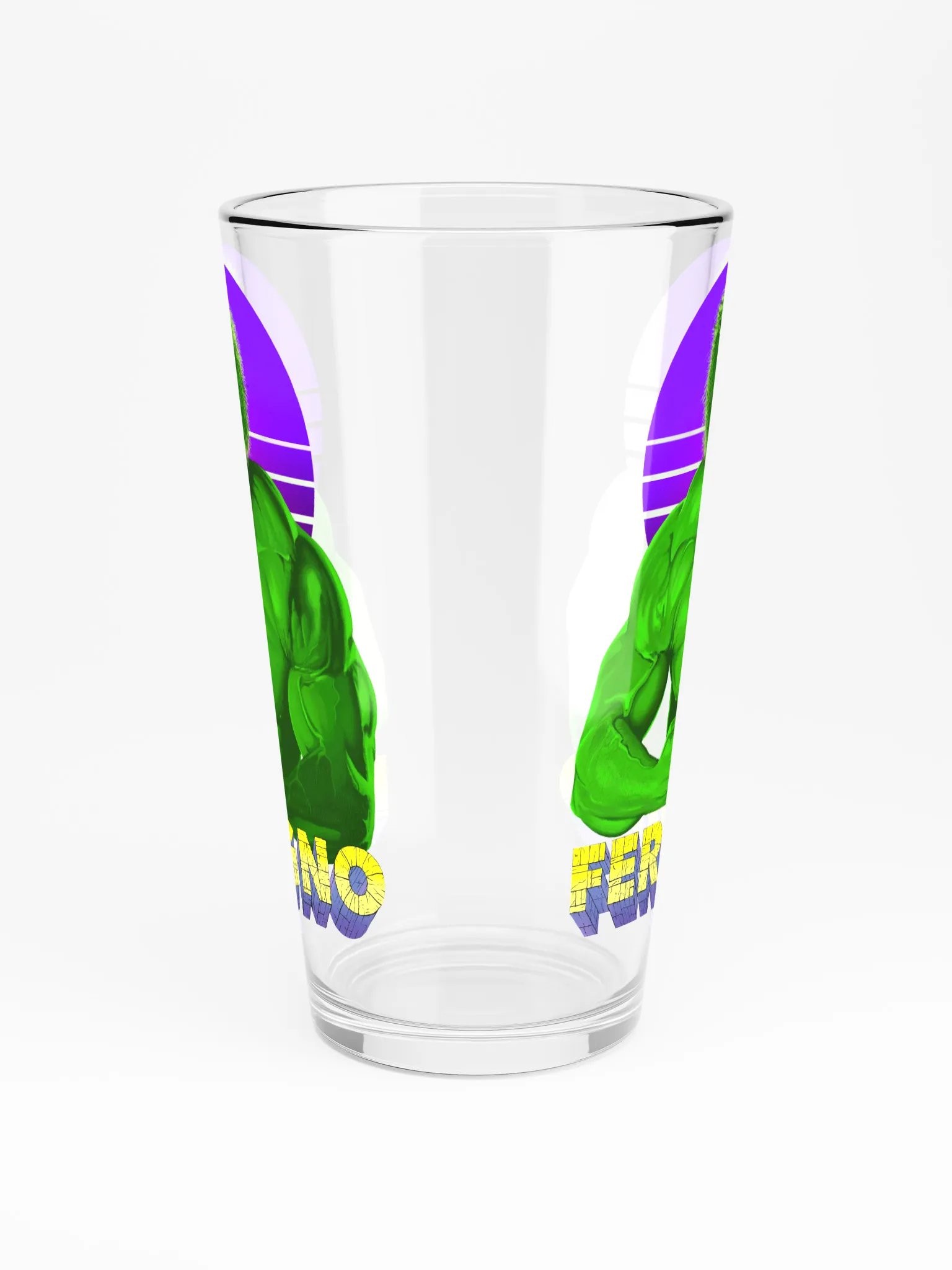 Lou Ferrigno's Hulk Pint Glass product image (4)