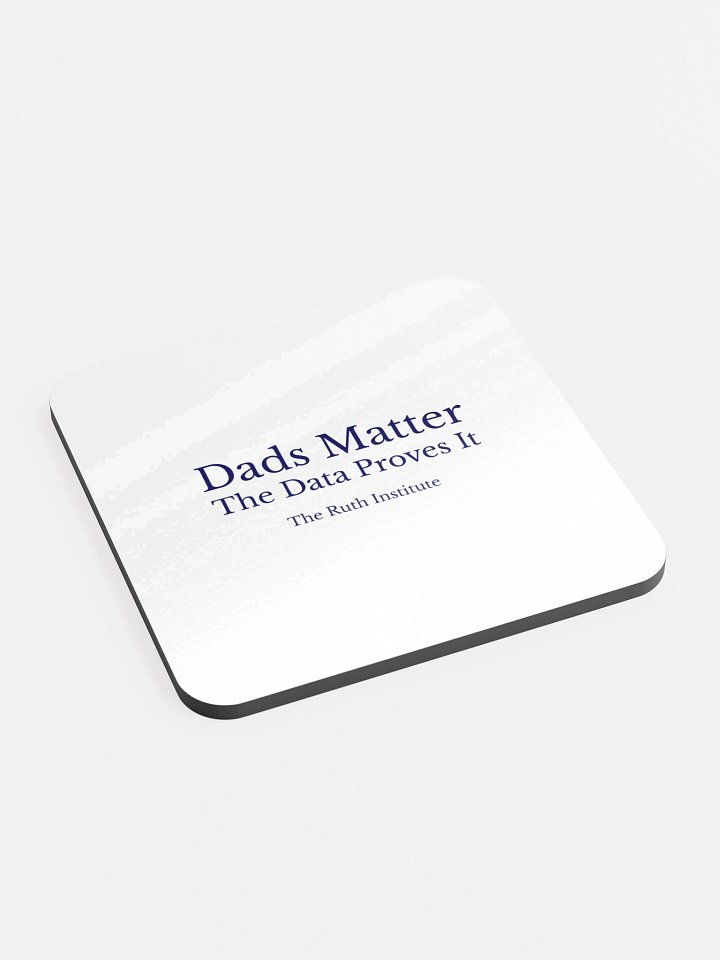 Glossed Cork Coaster (White) product image (2)