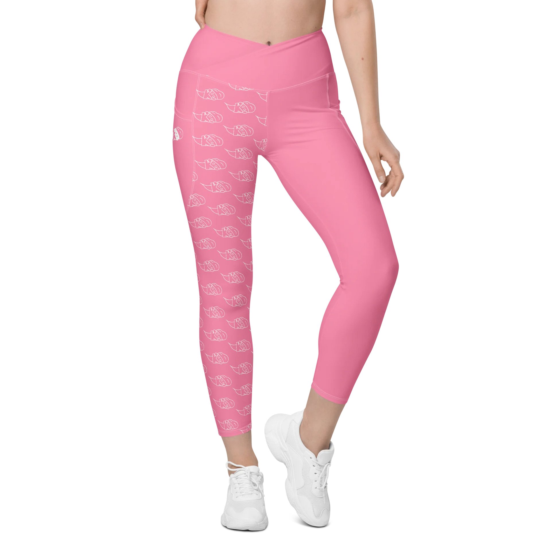 "Pretty In Pink" Ladies Leggings product image (1)