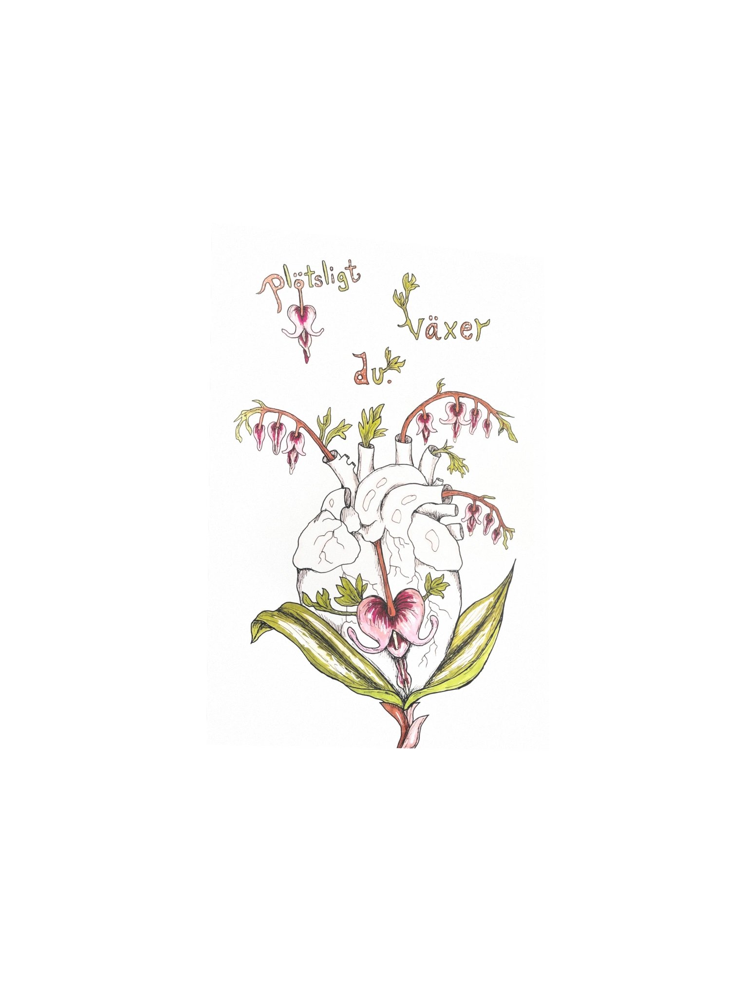 "Bleeding Heart" Matte Poster product image (3)