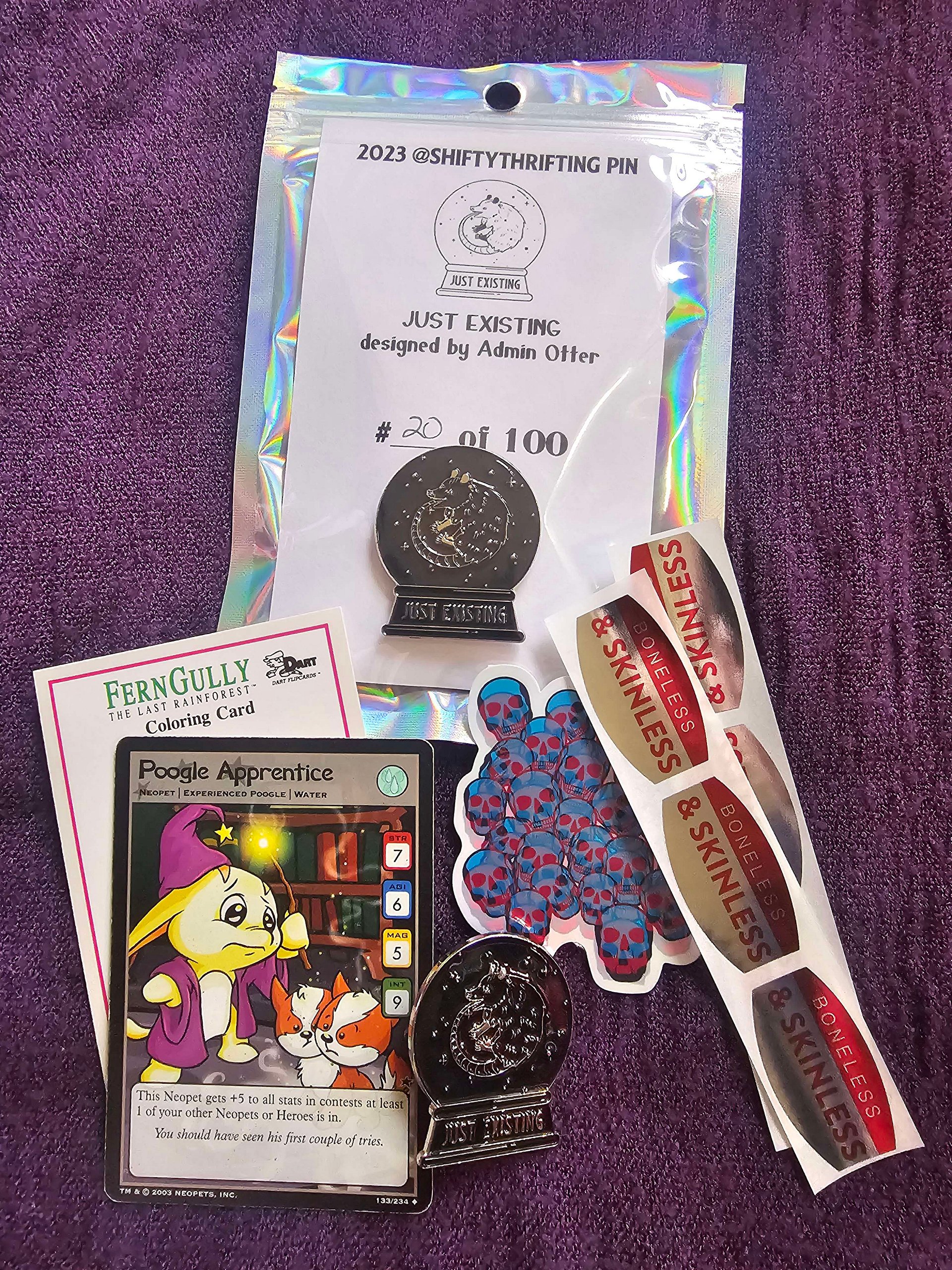 CLEARANCE! Just Existing 1.5 inch pin product image (4)