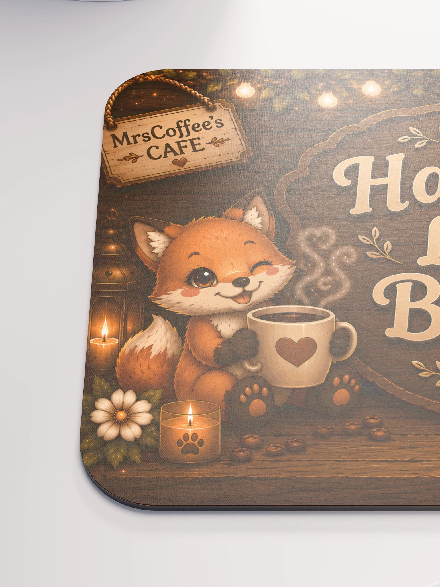 happy Lil Bean Mouse Pad product image (6)