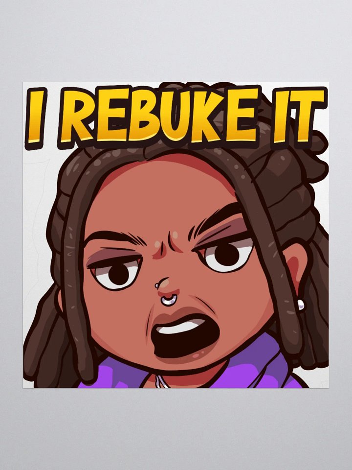 KW "I Rebuke It" Sticker product image (3)