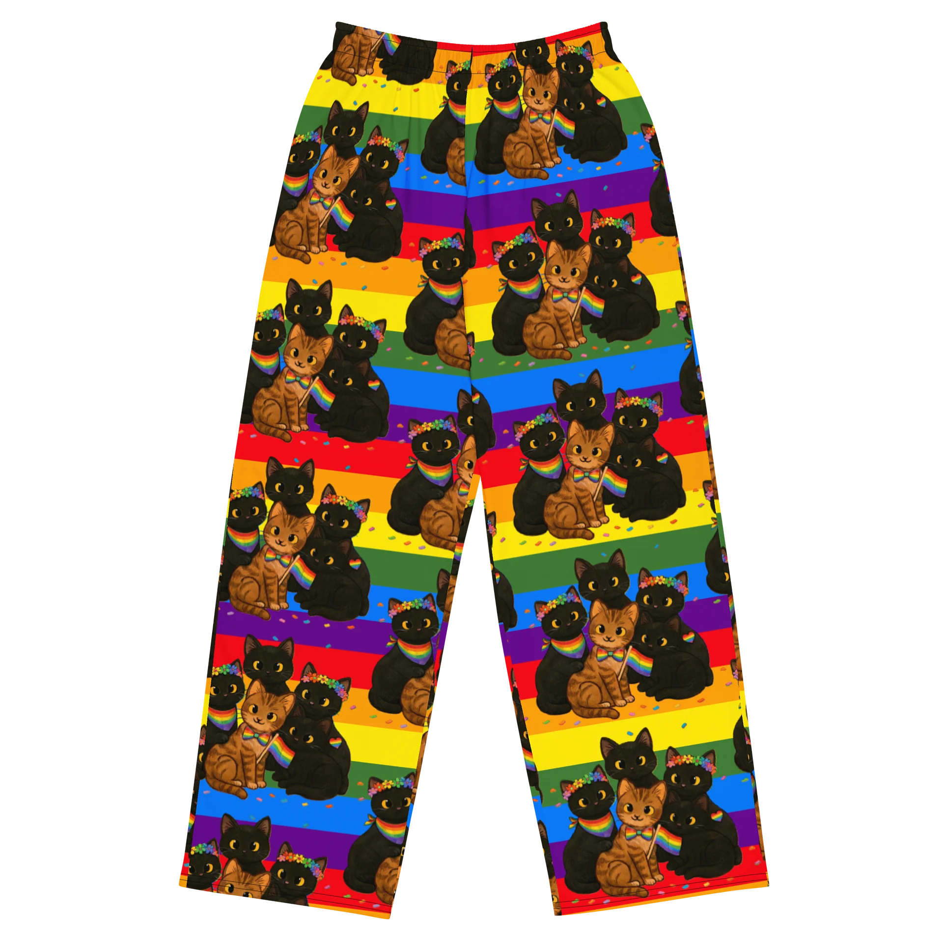 cat brigade pride Wide-Leg Pants product image (1)