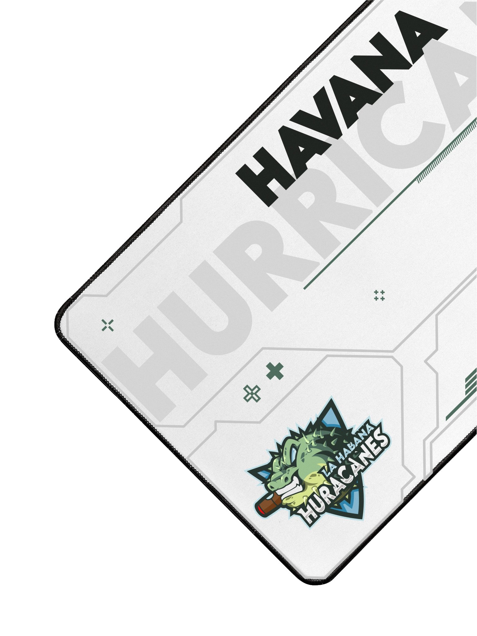 Havana Hurricanes White Desk Mat product image (3)