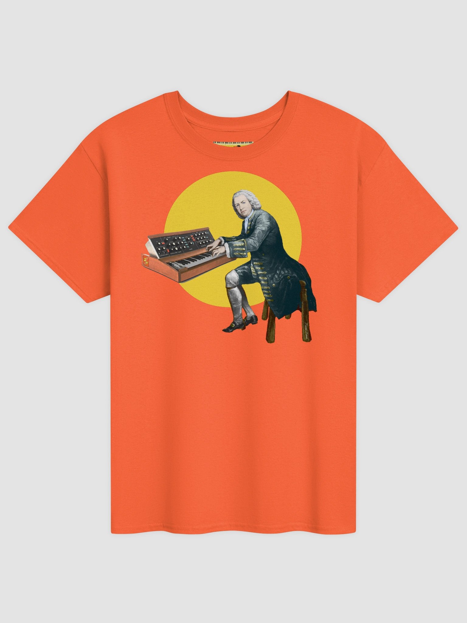 Prelude and Moogue by Frank Fonik (Mini mOOg Tribute), Techno EDM Unisex T-Shirt product image (2)
