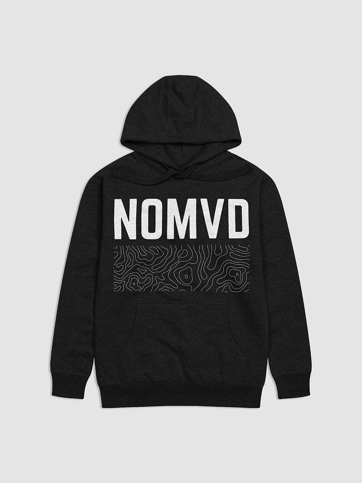 Topographic Line Art Hoodie product image (1)