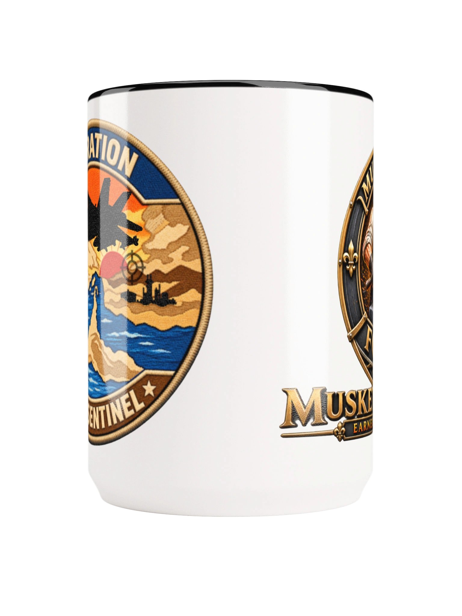 Musketeer Forge — Gulf Sentinel Ceramic Mug product image (5)