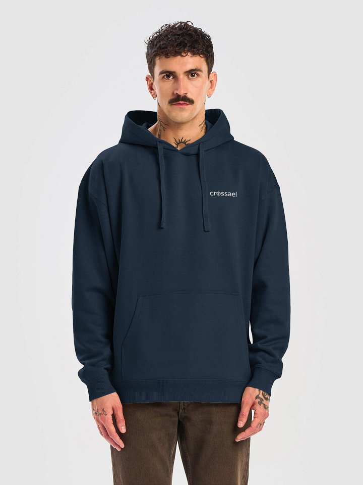 Crossael Unisex Organic Relaxed Hoodie product image (2)
