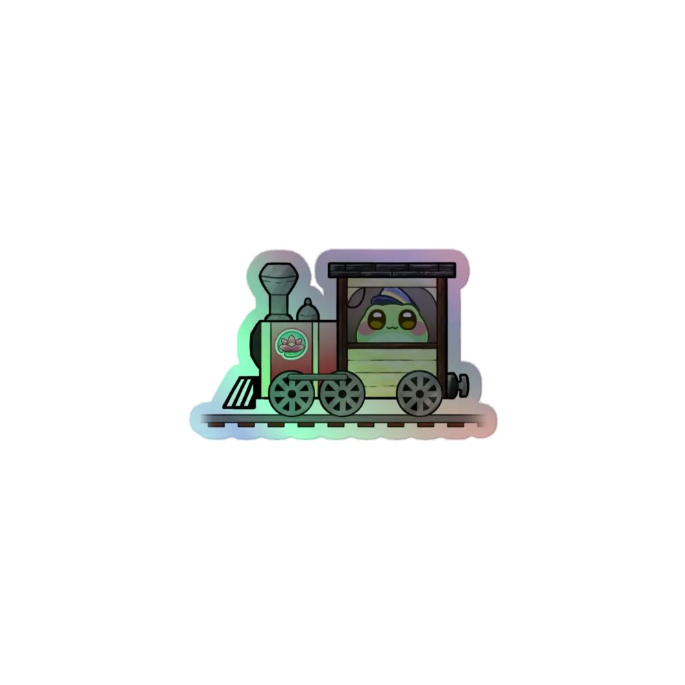 Hype Train - Holographic Sticker product image (1)