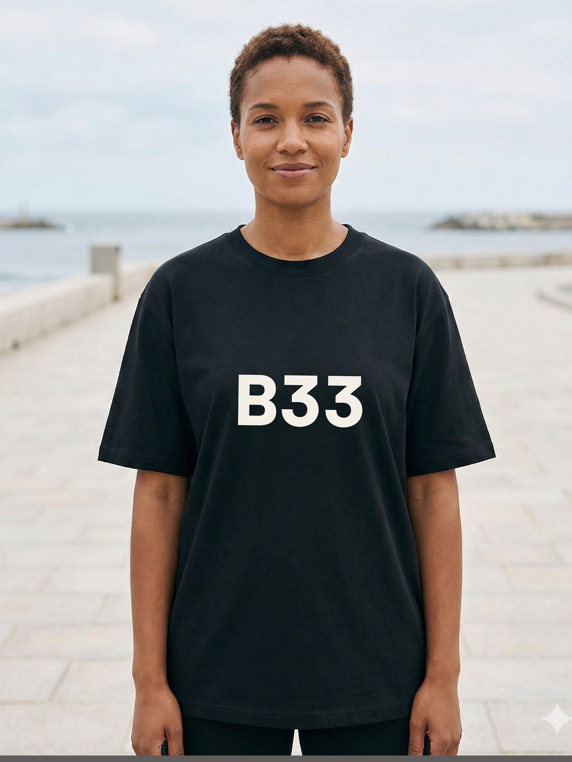 B33 Logo T-Shirt — Core Identity Edition product image (3)