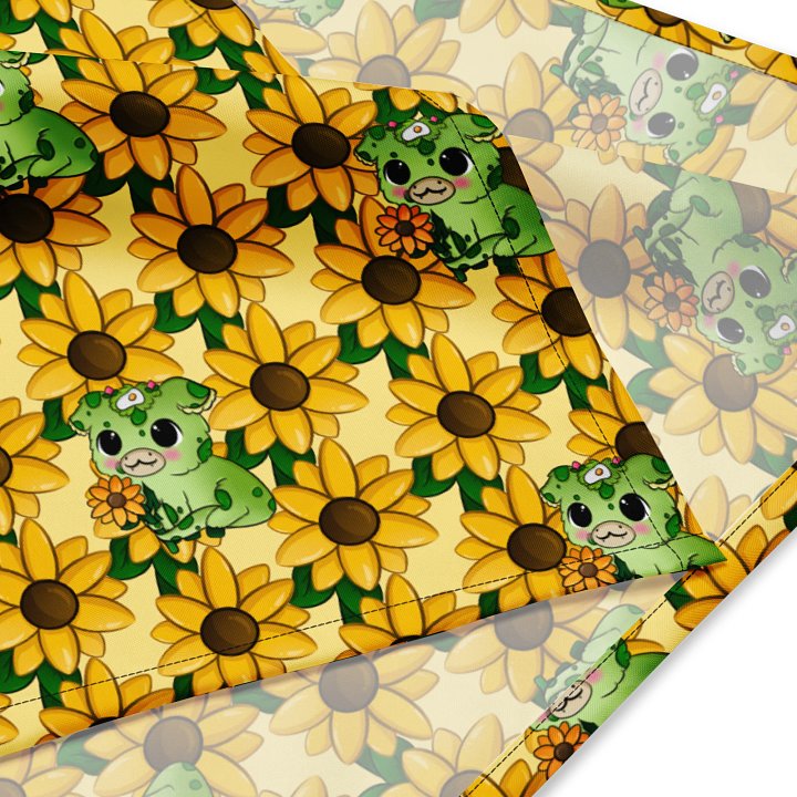 "Sunflower Bud" Bandana product image (4)