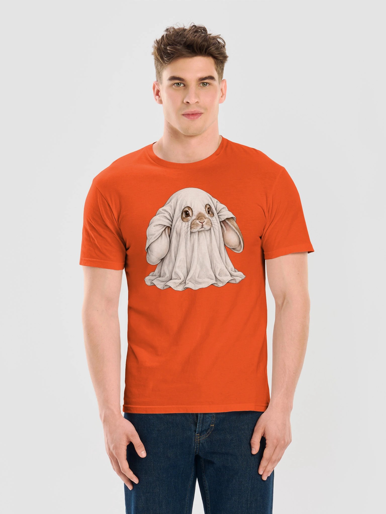 Ghost Bunny Tee product image (11)