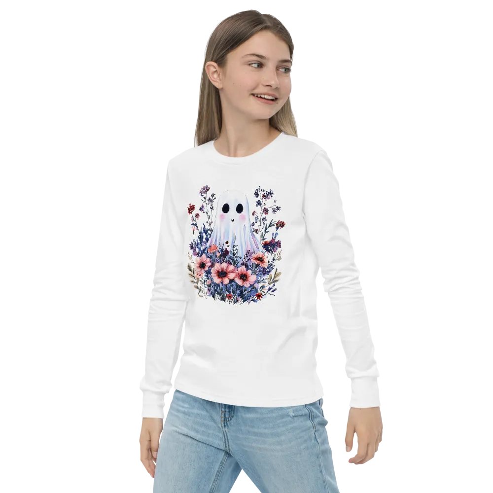 Natural Ghosts Long Sleeve Youth T-shirt product image (9)