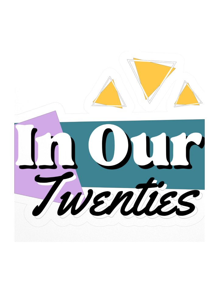 In Our Twenties Sticker product image (2)