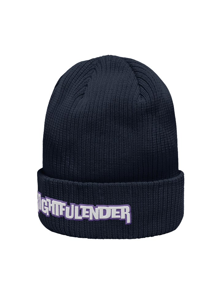 "RightfulEnder" Cuffed Beanie product image (2)