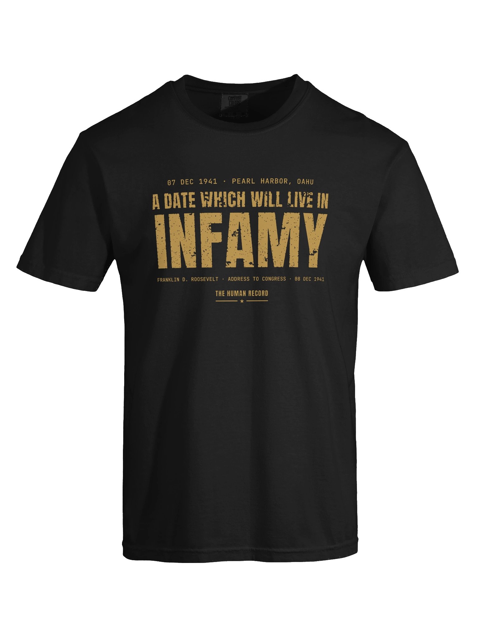 Infamy Pearl Harbor — Memorial Series Tee product image (1)