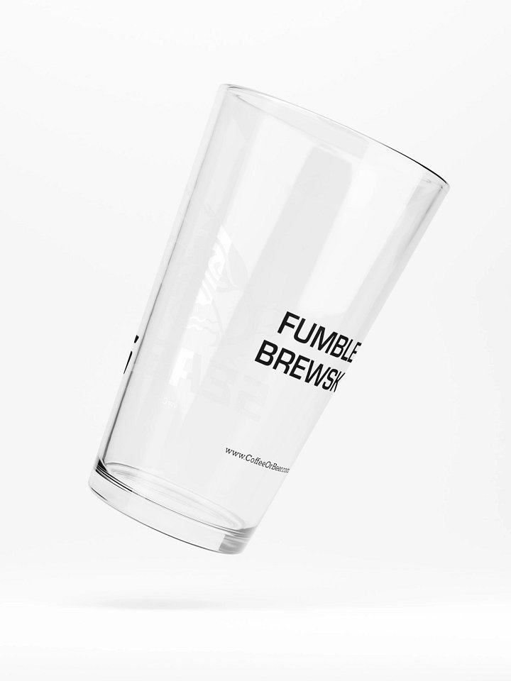 Seagles Fumble Brewski Pint Glass product image (1)