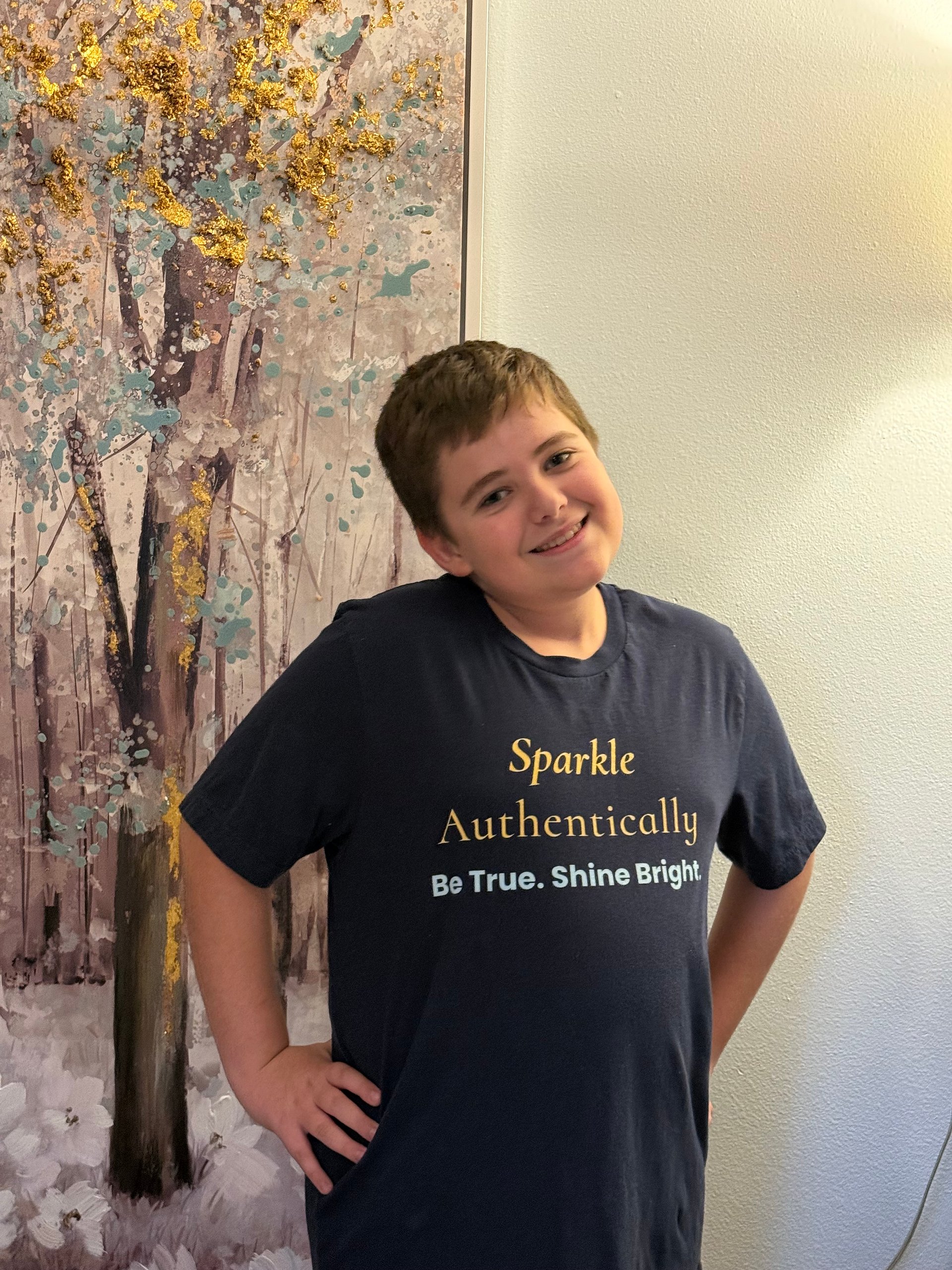 Sparkle Authentically Simple Tee product image (1)
