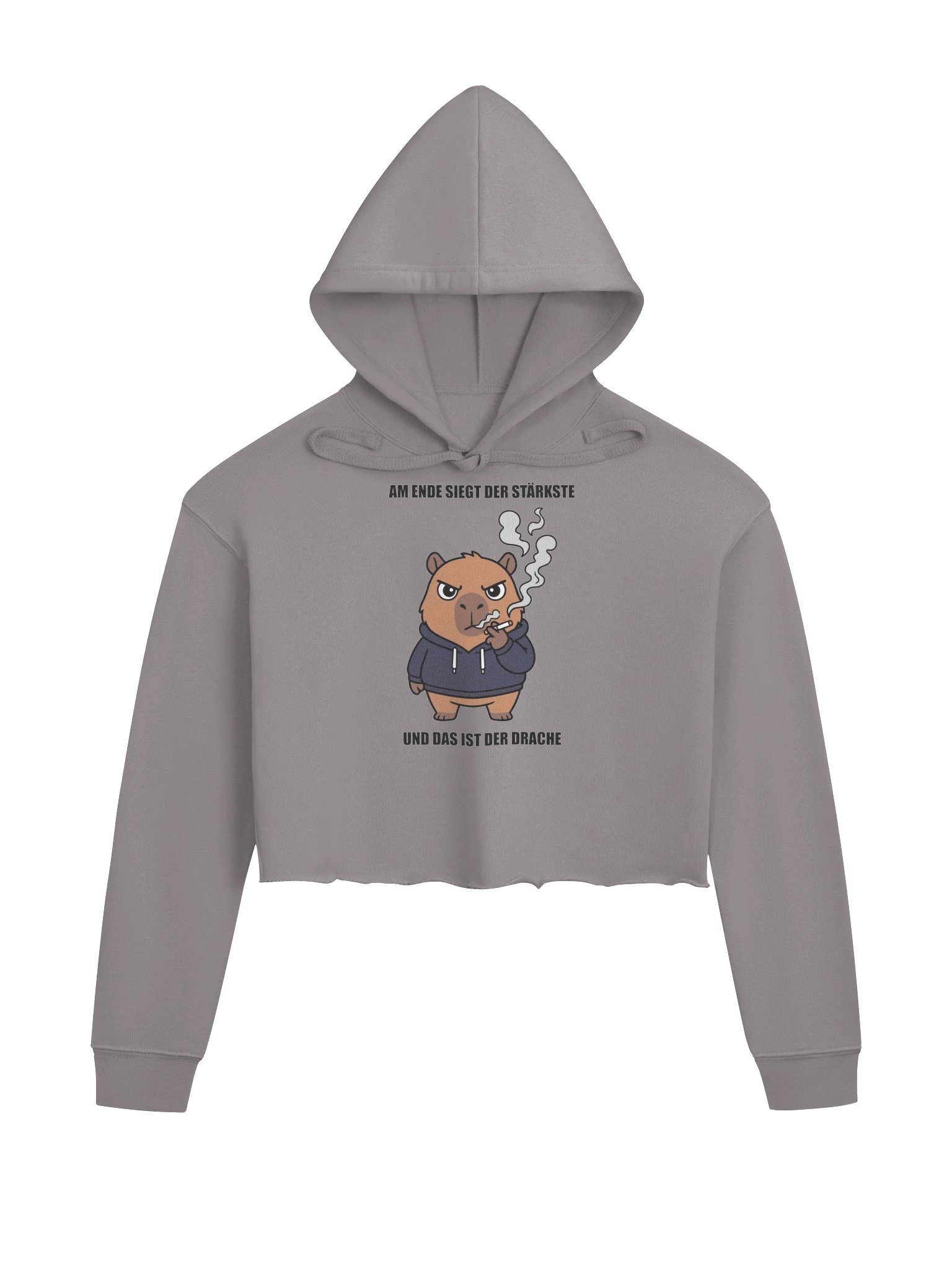 Bella+Canvas Women's Fleece Crop Hoodie product image (1)