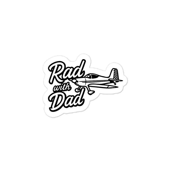 Rad with Dad RV-7 Logo Sticker product image (1)