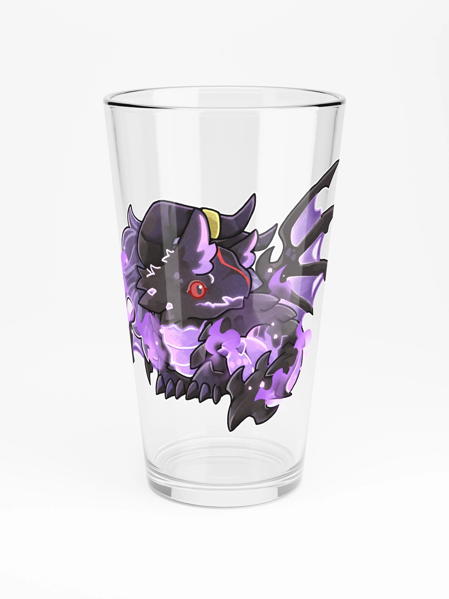 Chibi Dragon Ky Pint Glass product image (3)
