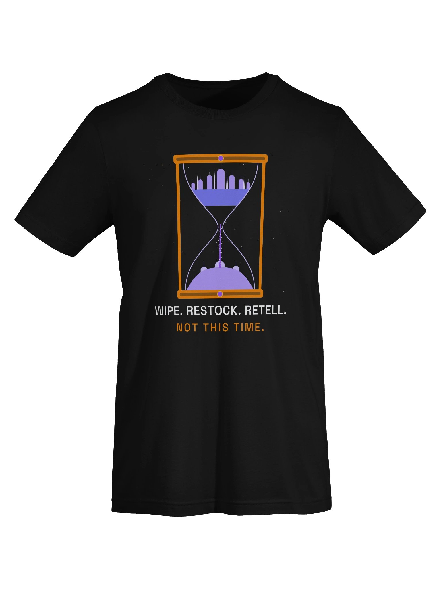 Wipe. Restock. Retell. Not This Time. Tee product image (5)