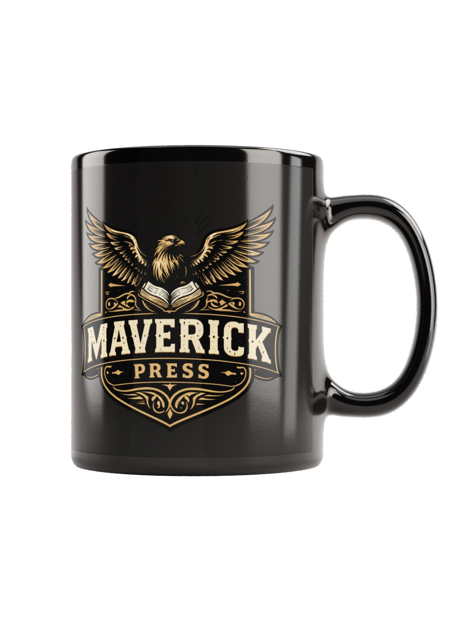 Maverick Press Design Mug - Black product image (5)