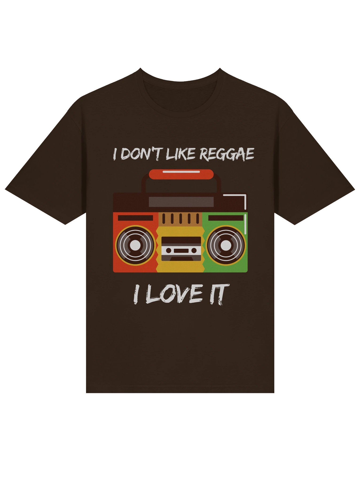 Reggae graphic boombox t-shirt product image (6)