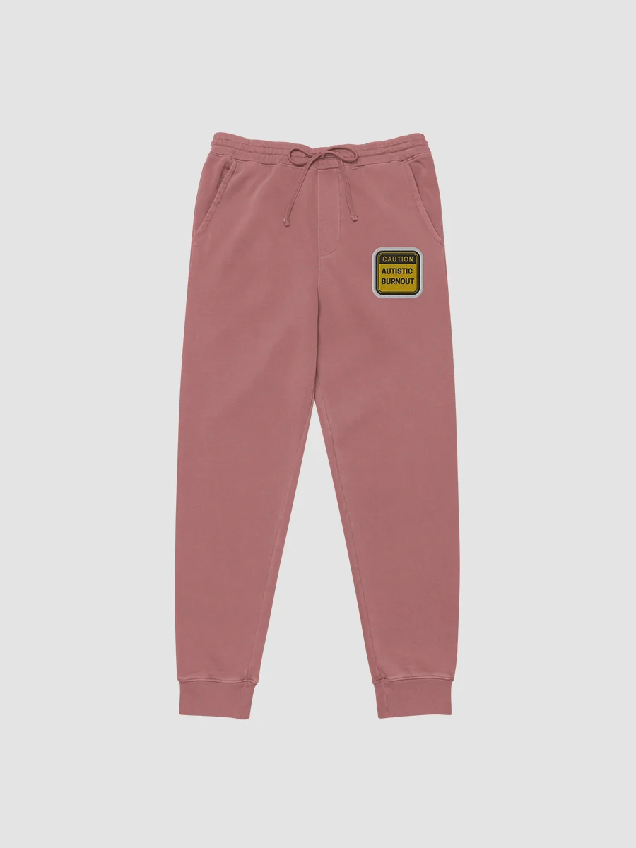 CAUTION: ASD BURNOUT pigment-dyed sweatpants (bubble design) product image (3)