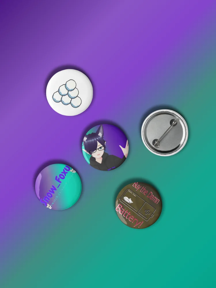 Snow_Foxu Pin Button Set product image (2)