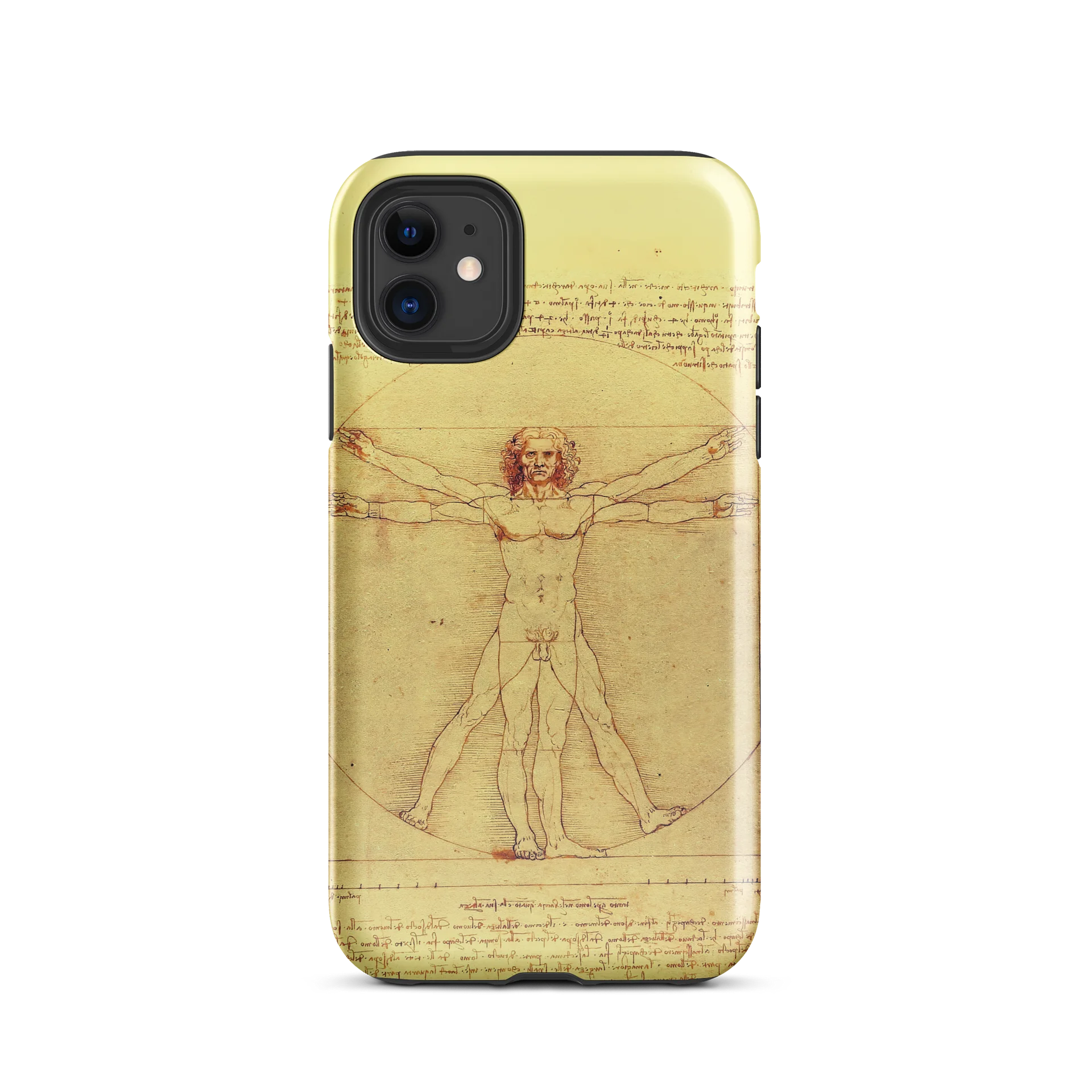 Leonardo da Vinci – Vitruvian Man (L’Uomo Vitruviano) – iPhone® Tough Case product image (4)