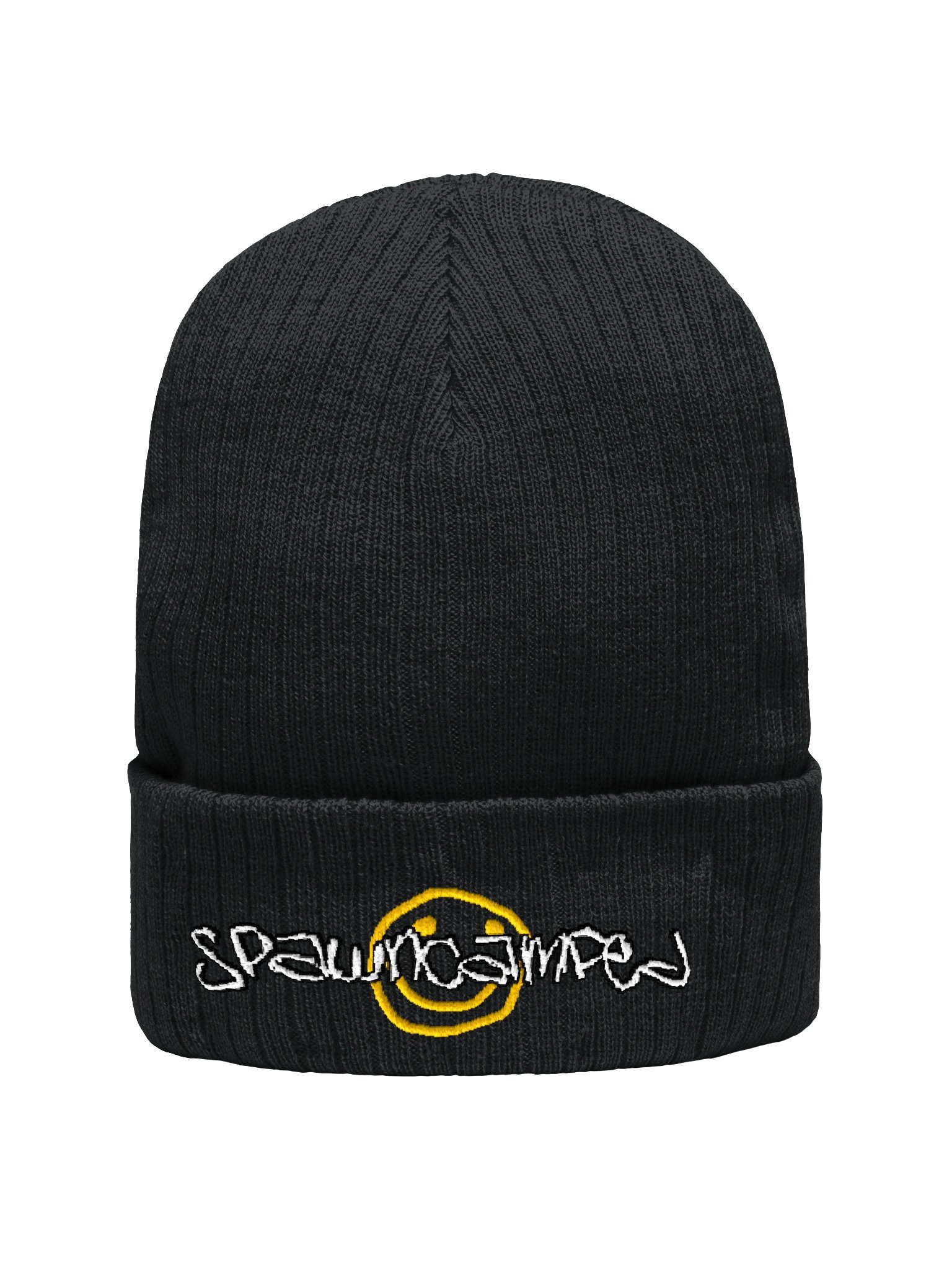 spawncamped "smiley" beanie product image (1)