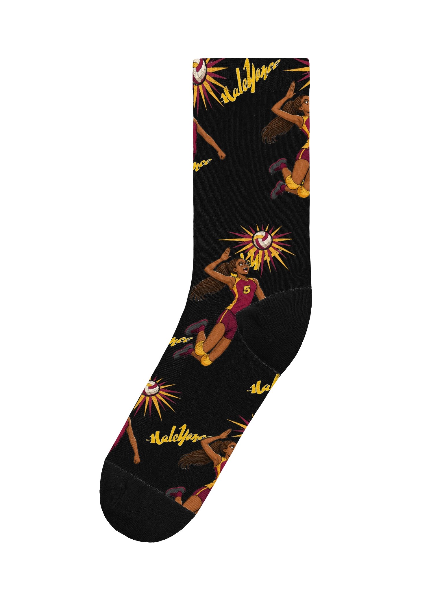 Haleyonce Volleyball Foot Mittens product image (1)