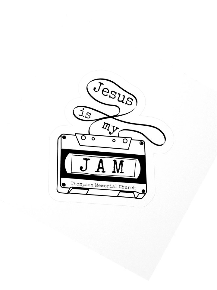 Jesus Is My Jam Sticker product image (4)