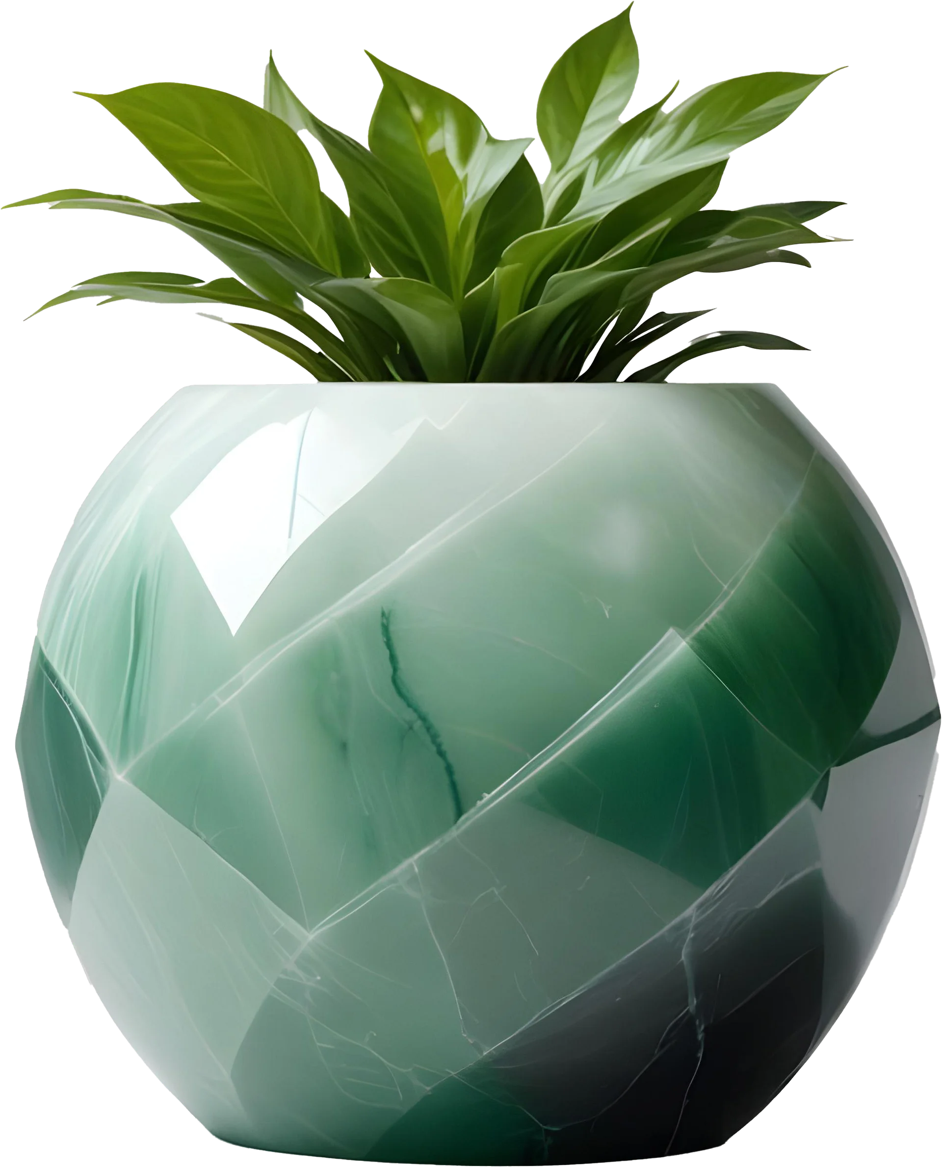 Zen Jade Spa Décor Set – 9 Elegant Pieces + Mystery Gift, PNG product image (9)