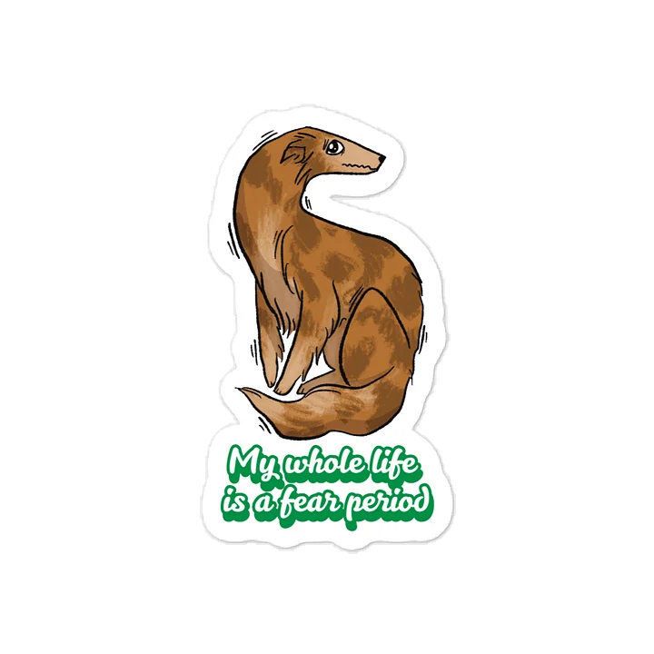 Fear Period Sticker - Dorito Brindle product image (1)