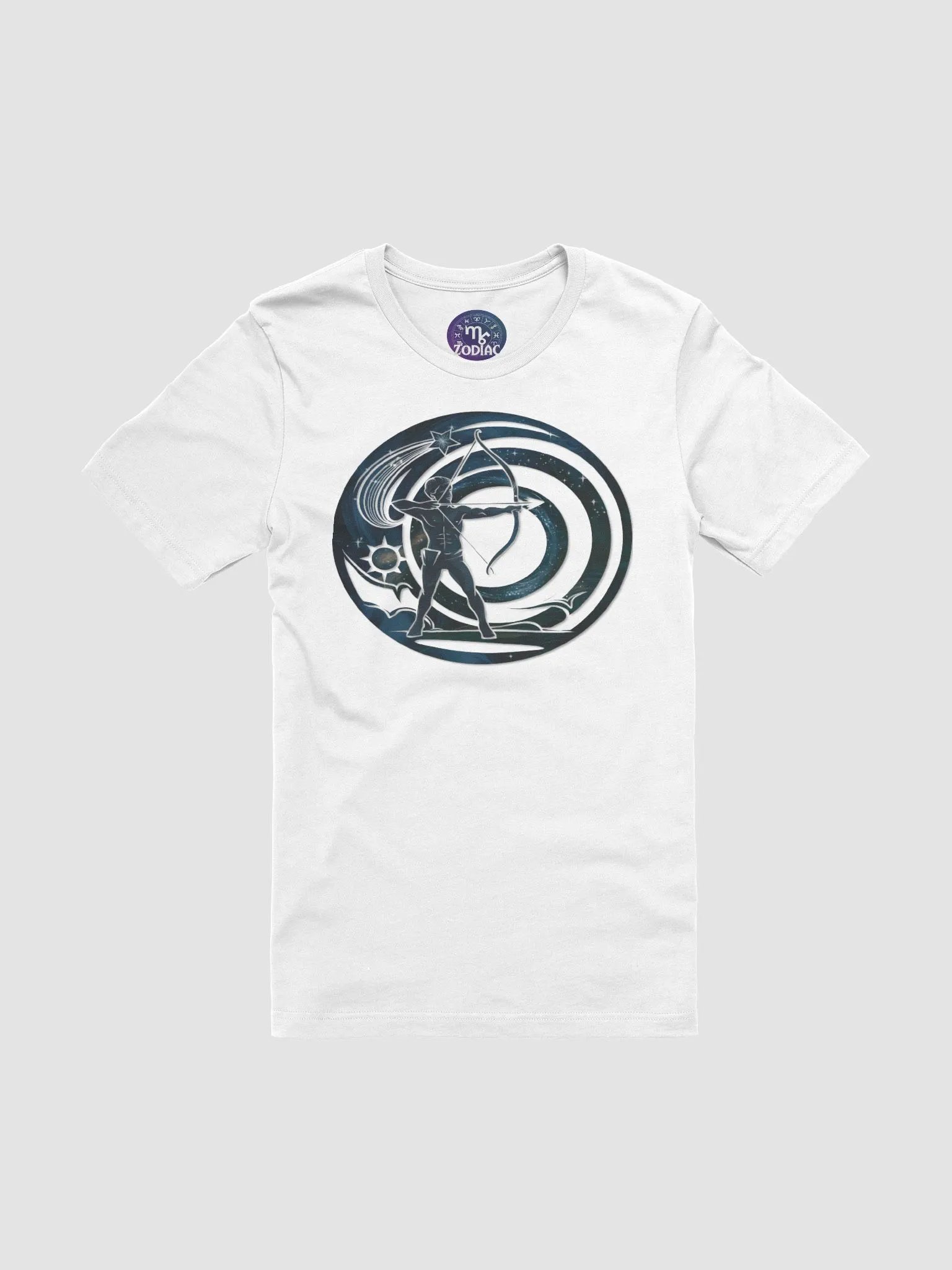 Sagittarius Zodiac Unisex Supersoft T-Shirt with Celestial Archer Design product image (3)