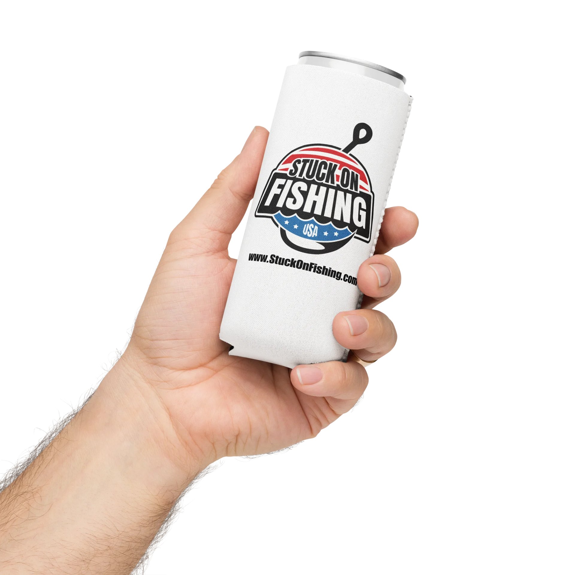 Stuck On Fishing Koozie product image (7)