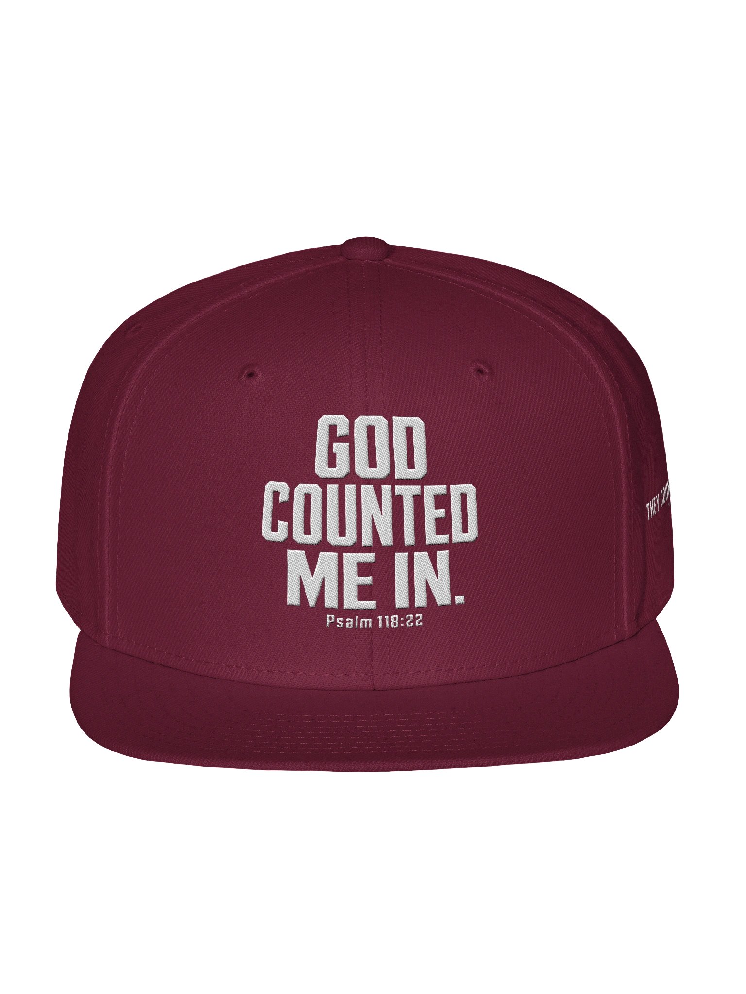 God Counted Me In - Snapback product image (3)