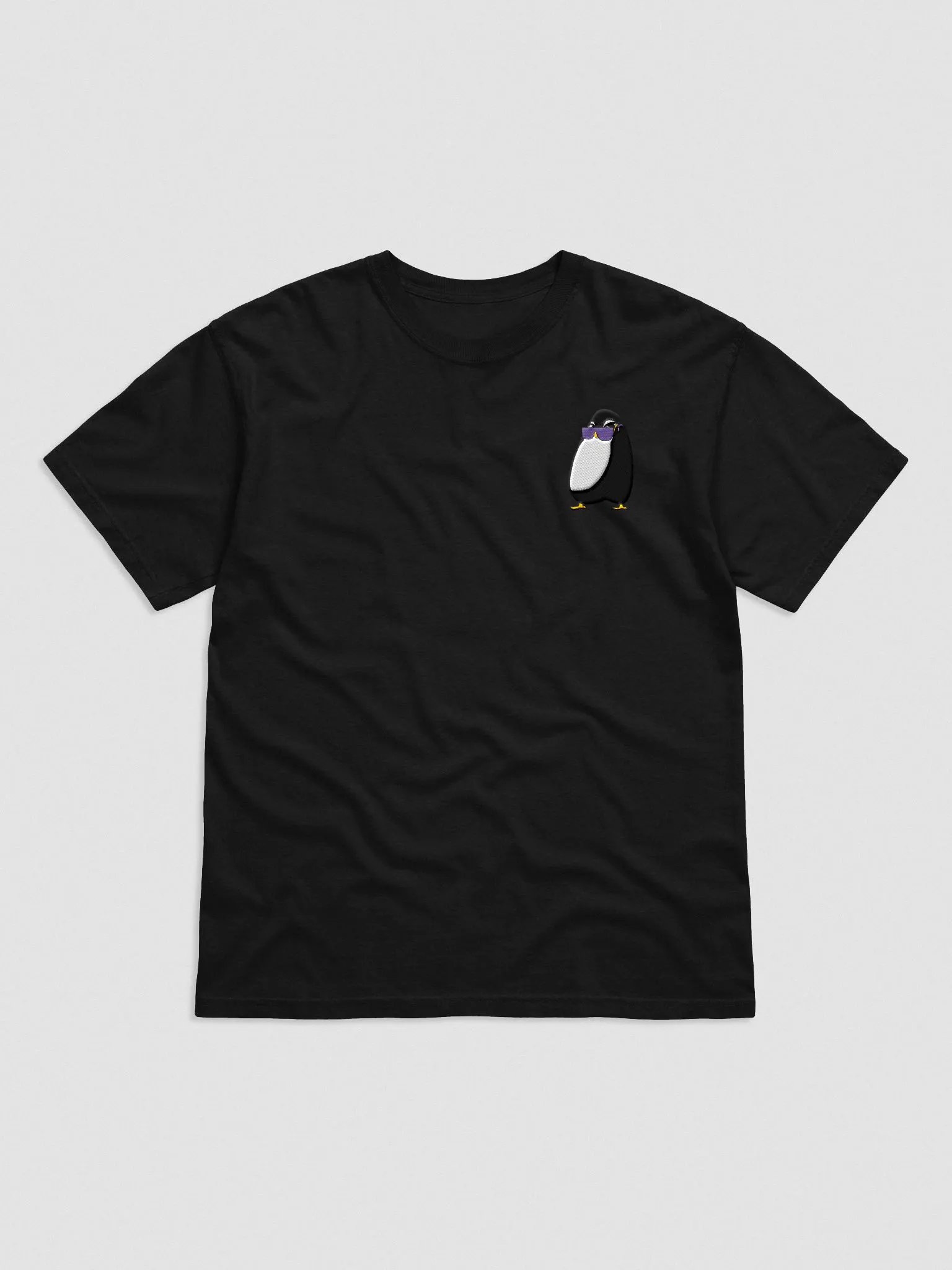 Diva Penguin Embroidered T-Shirt product image (1)