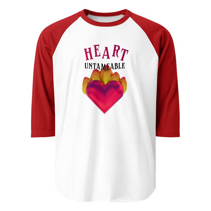 Heart Untameable raglan tee product image (1)