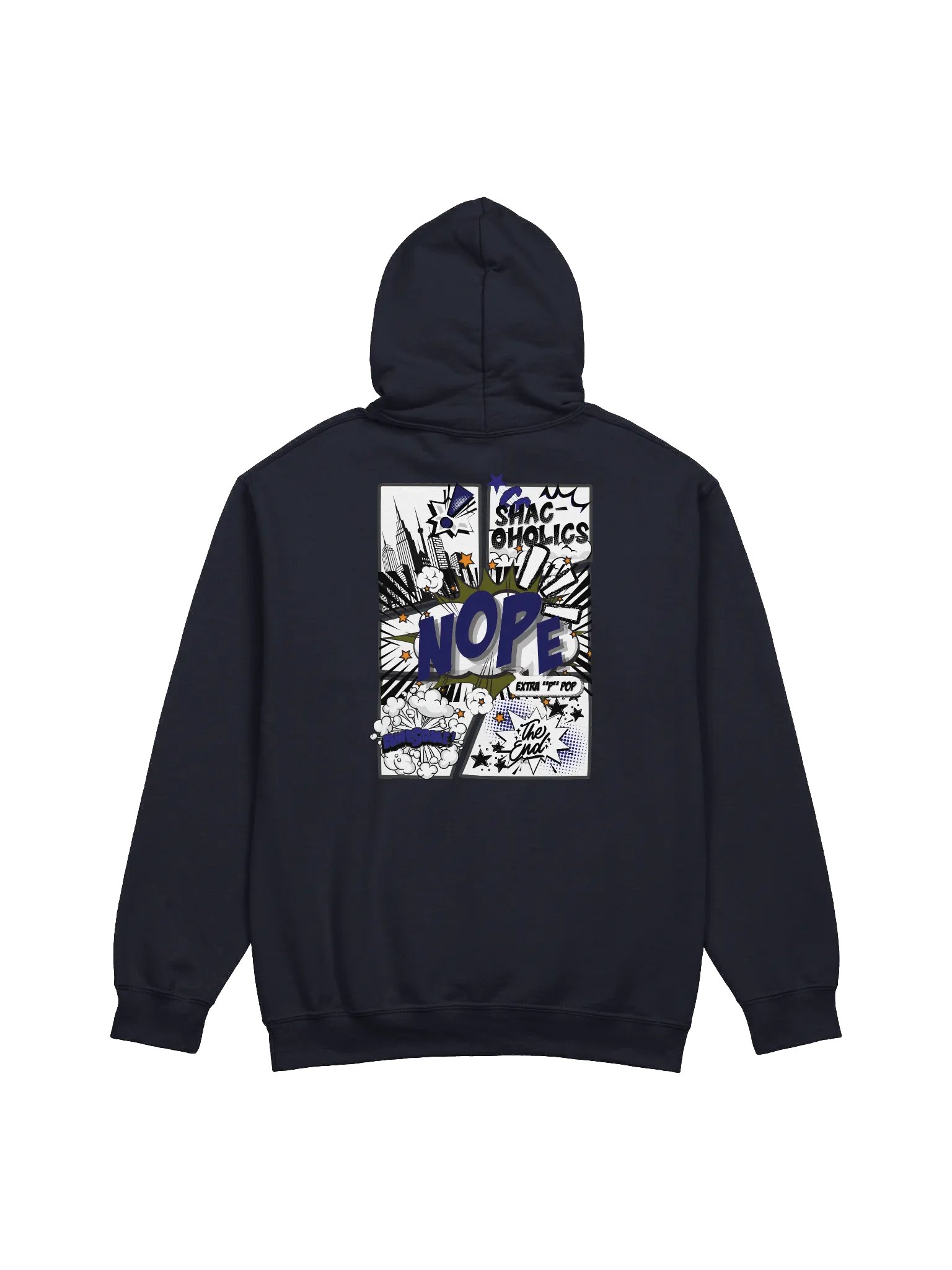 Explosive Dark Blue NoPe Shac-oholics Hoodie product image (2)