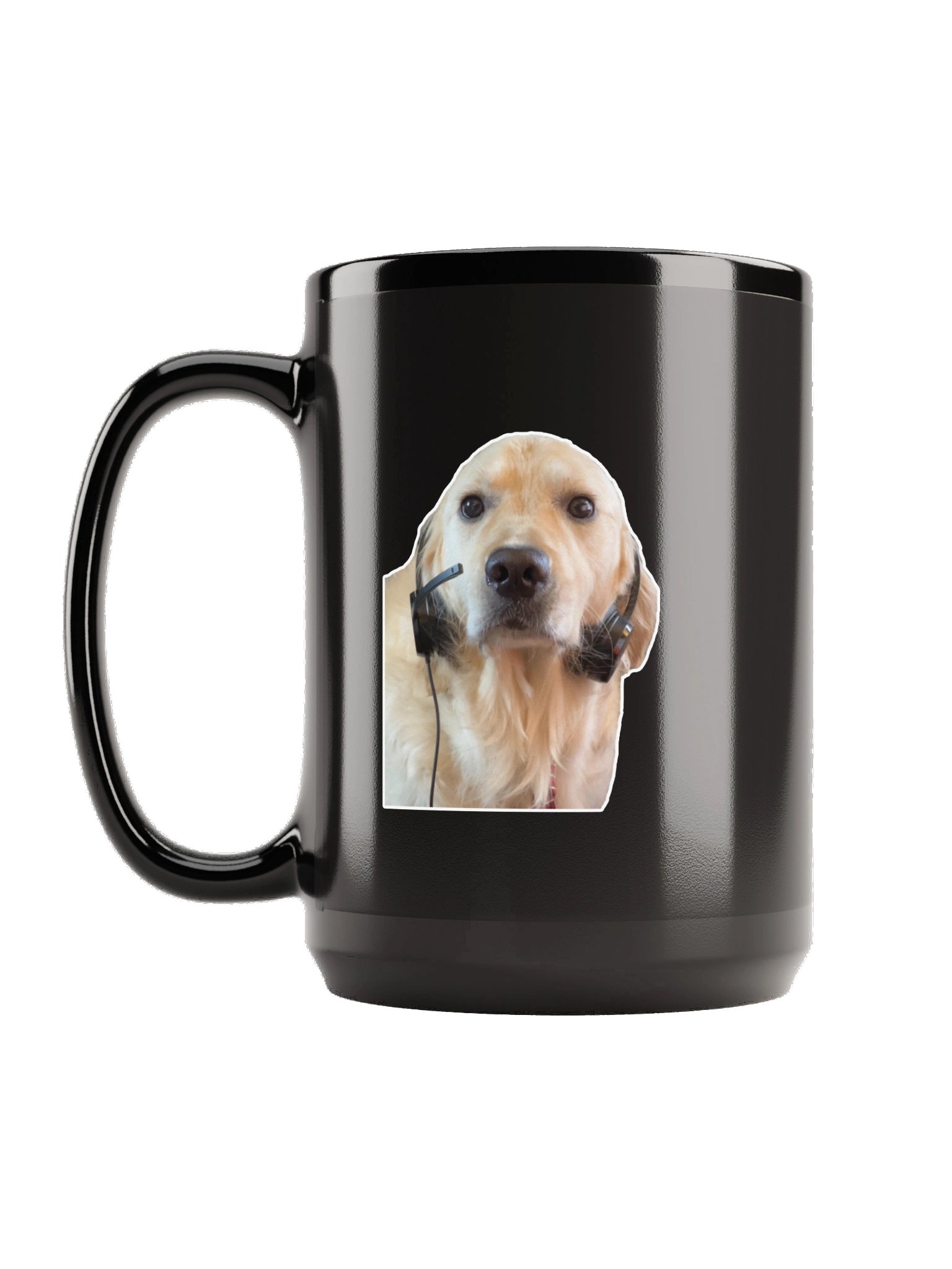 Rigatoni Black Coffee Mug (15 oz) product image (2)