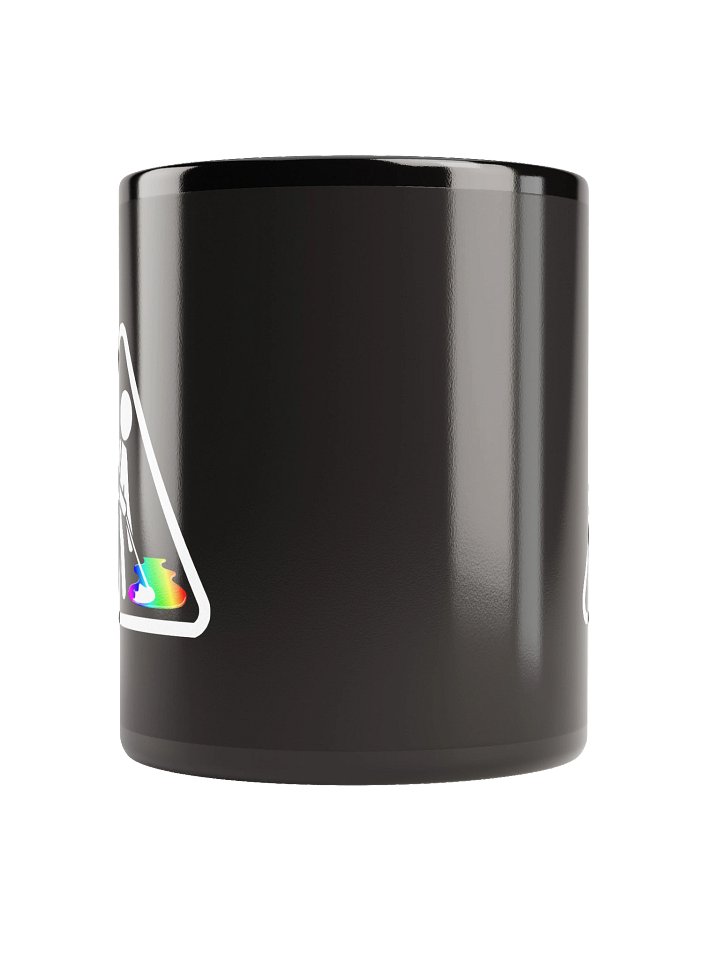 Rainbow Spill Coffee Cup Black product image (4)