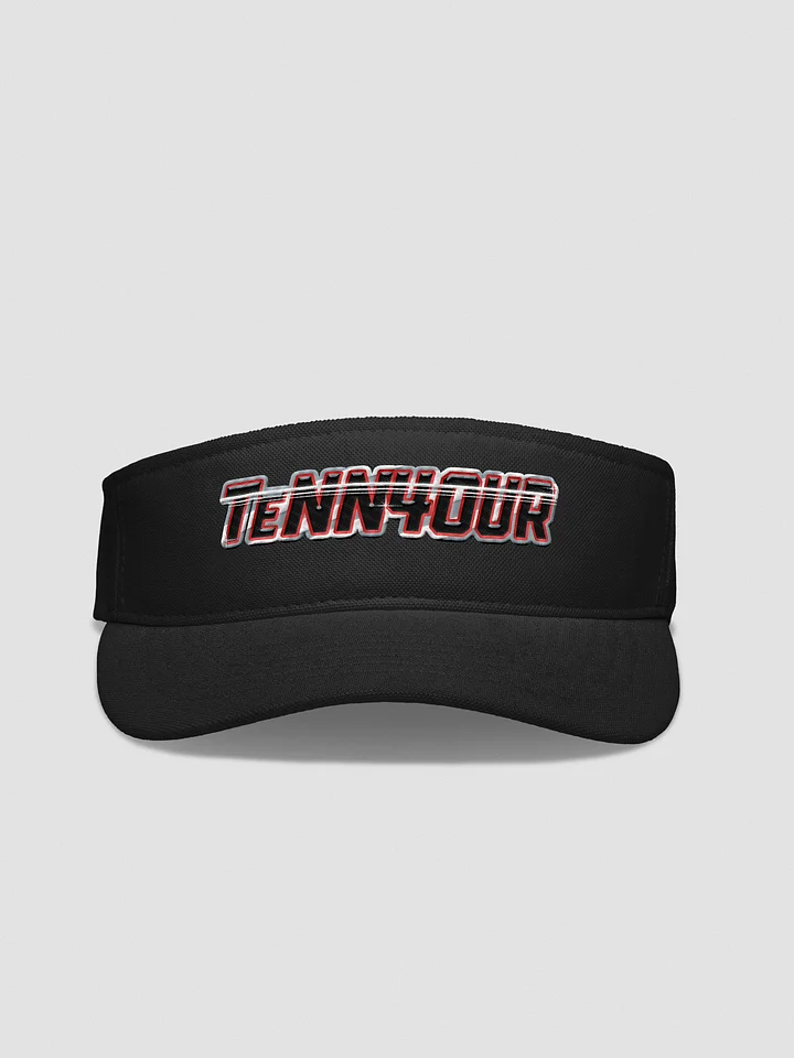TeNN4OUR Logo (Red) Flexfit Visor product image (2)