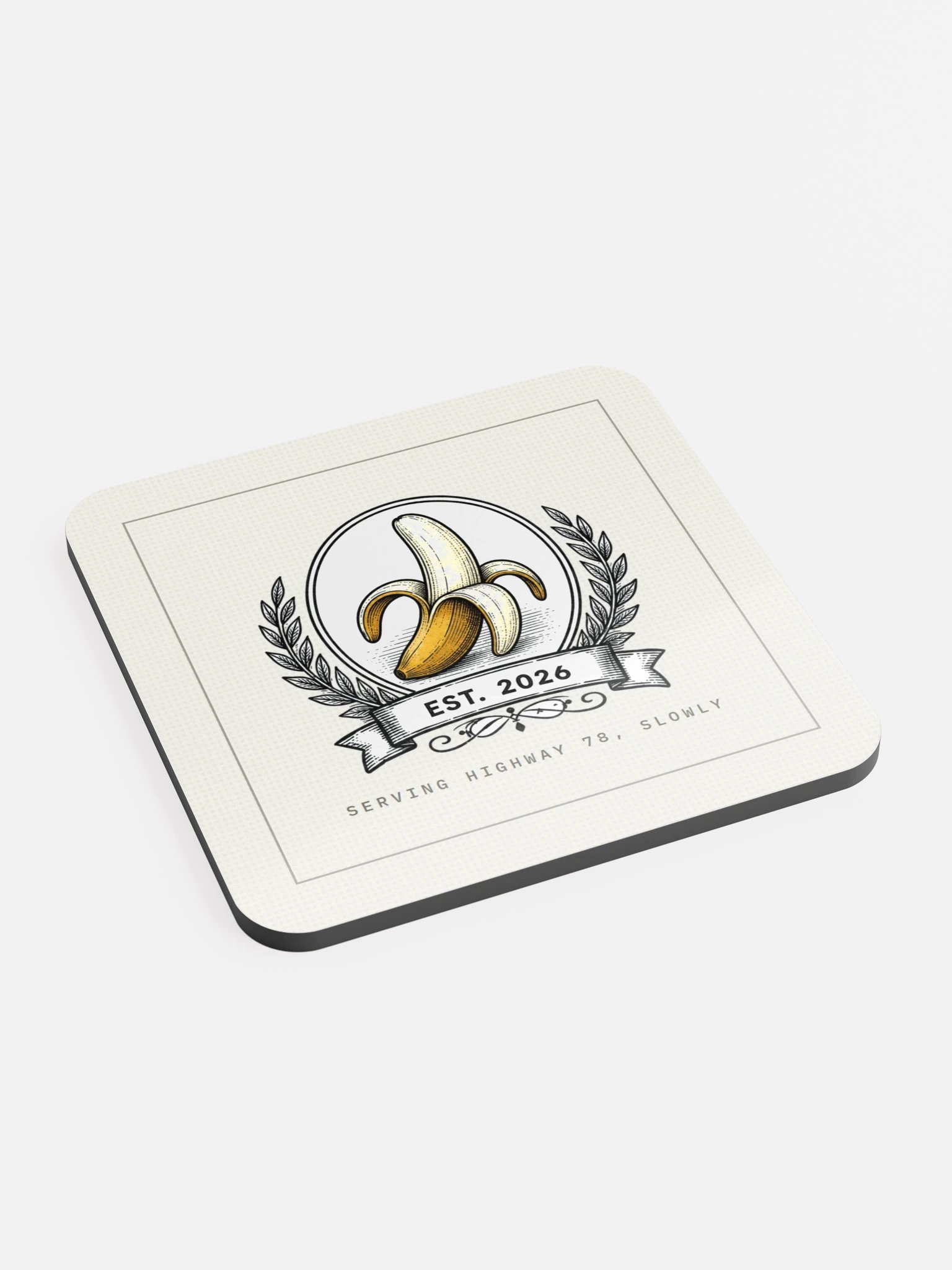 The Banana Crest Coaster product image (2)