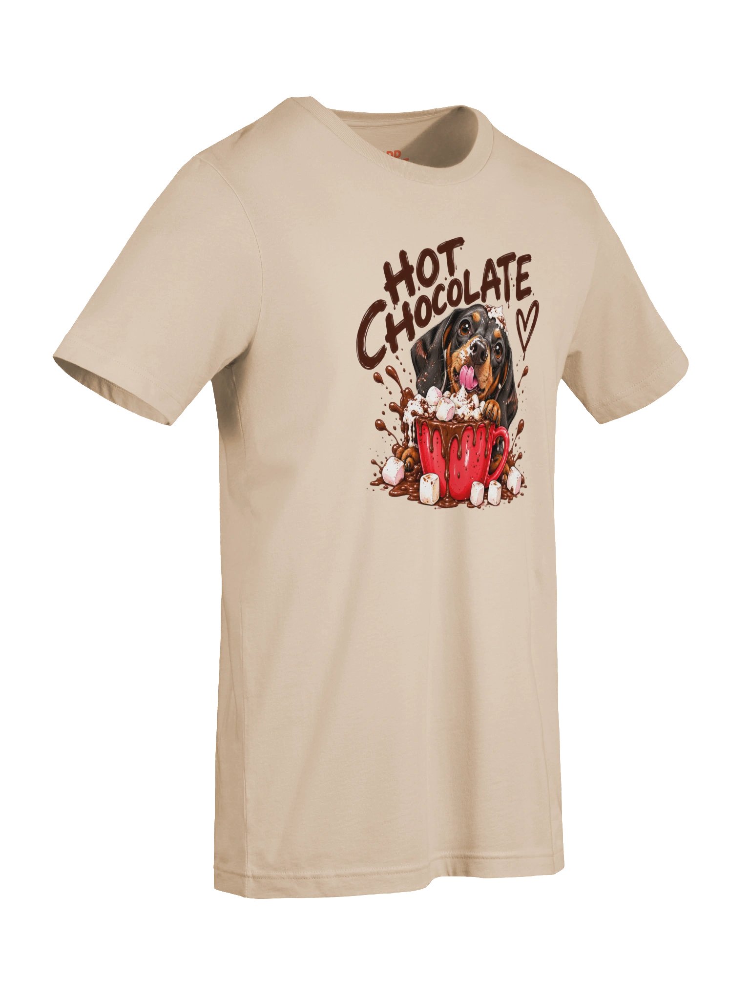 THE MARSHMALLOW HEIST - Dachshund Hot Chocolate Graphic T-Shirt product image (8)