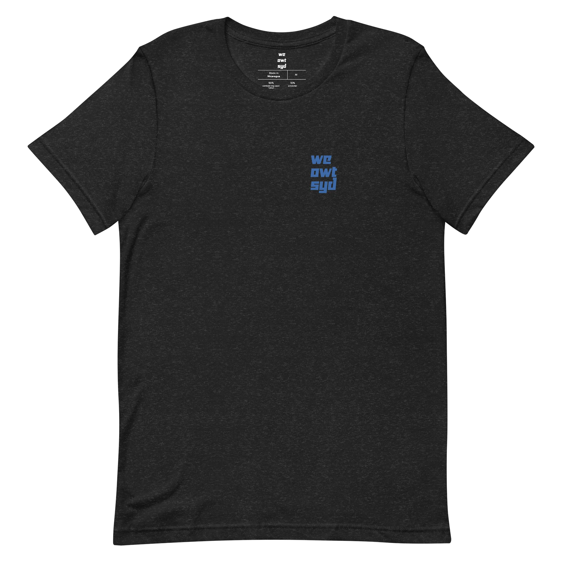 WeOwtsyd Premium T-Shirt - Chest Logo - Blue Print product image (17)